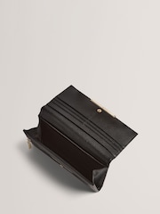 Ted Baker Black Slim Rousi Bar Detail Leather Purse - Image 4 of 4