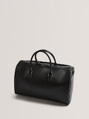 Ted Baker Black Kelvin-Stripe PU Holdall - Image 5 of 5