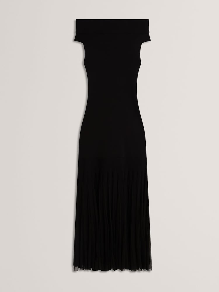 ted baker black pleated dress Ted Baker Women's Larnahh Pleated Cami Dress - Black