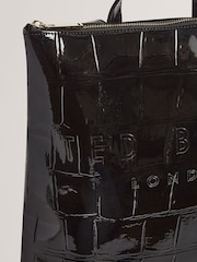 Ted Baker Croclee Icon Croc Effect Backpack - Imagen 3 de 5