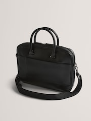 Ted Baker Black Waylin House Check PU Holdall - Image 2 of 4