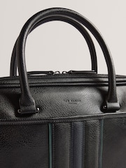 Ted Baker Black Waylin House Check PU Holdall - Image 3 of 4
