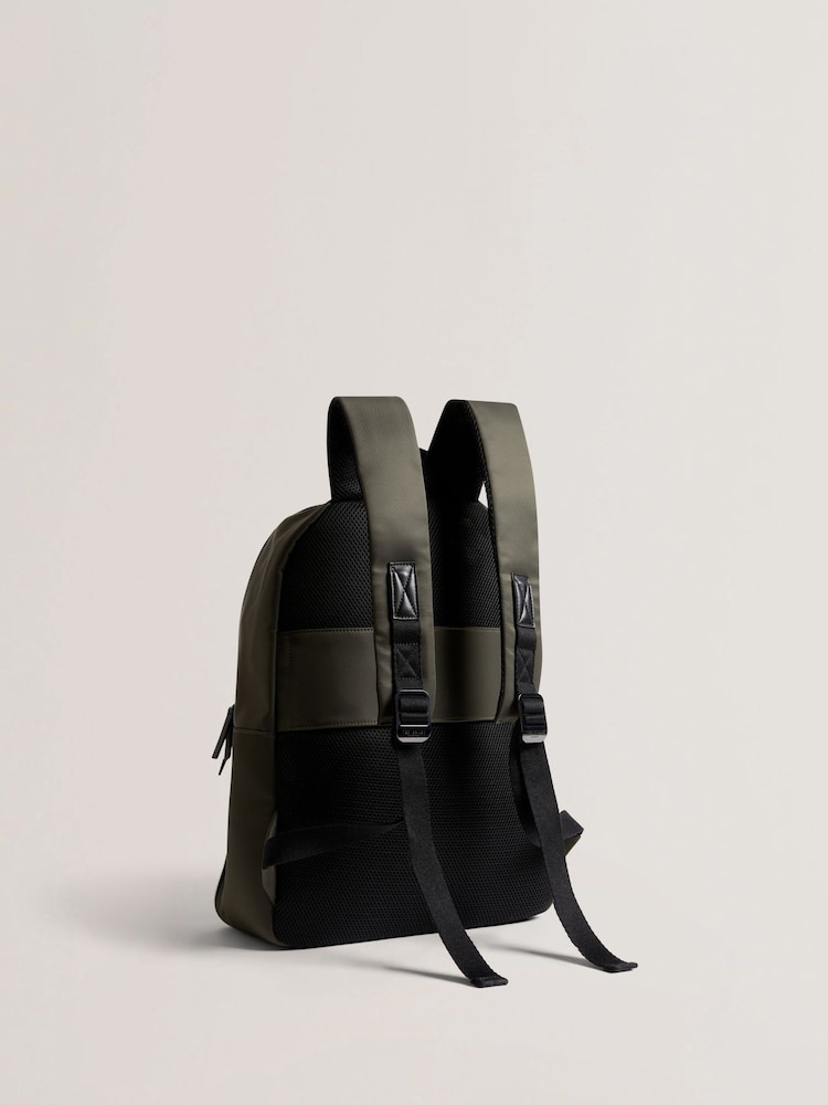 Ted Baker Green Niile Nylon Script Backpack - Image 2 of 4