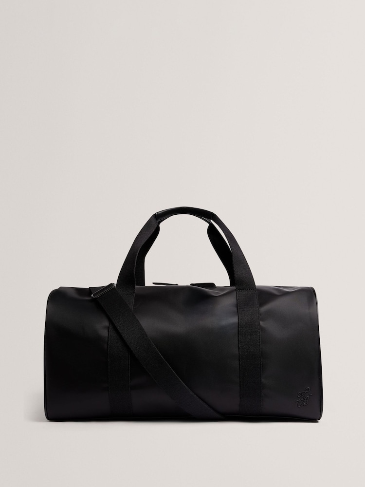 Ted Baker Black Nelsons Nylon Script Holdall - Image 1 of 4