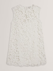 Ажурное платье мини из 100% хлопка Ted Baker Miikka - Image 4 of 5