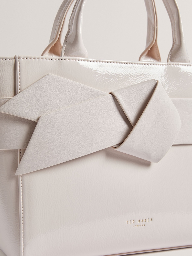 Ted Baker White Jimsa Knot Bow Cross-Body Bag - Image 2 of 4