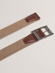 Ted Baker Brown Colummm Reversible Elastic Belt - Image 2 of 3