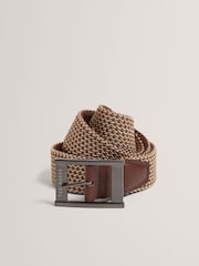 Ted Baker Brown Colummm Reversible Elastic Belt - Image 3 of 3