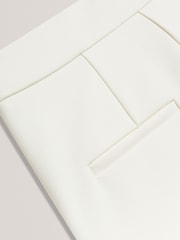 Ted Baker White Indriv-High Waisted Flare Trousers - Image 3 of 6