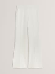 Ted Baker White Indriv-High Waisted Flare Trousers - Image 6 of 6