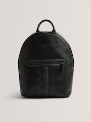 Ted Baker Black Waynor House Check PU Backpack - Image 1 of 4