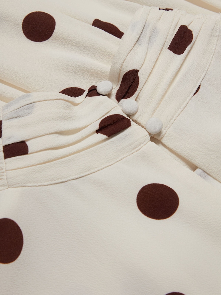 Ted Baker White Jutuva-Scarf Detail Sleeveless Mini Dress - Image 6 of 6 Ted Baker White Jutuva-Scarf Detail Sleeveless Mini Dress - Image 6 of 6