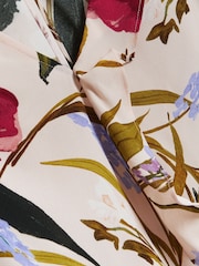 Ted Baker Pink Minasa Frill Detail Long Sleeve Blouse - Image 3 of 6