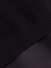 Ted Baker Black Onzaa Raglan Detail T-Shirt - Image 6 of 6
