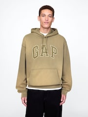 Gap Green Vintage Soft Oversized Logo Hoodie - Image 1 of 5