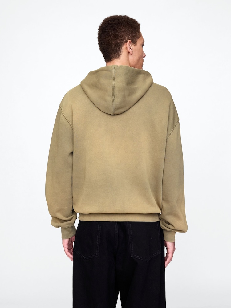 Gap Green Vintage Soft Oversized Logo Hoodie - Image 2 of 5