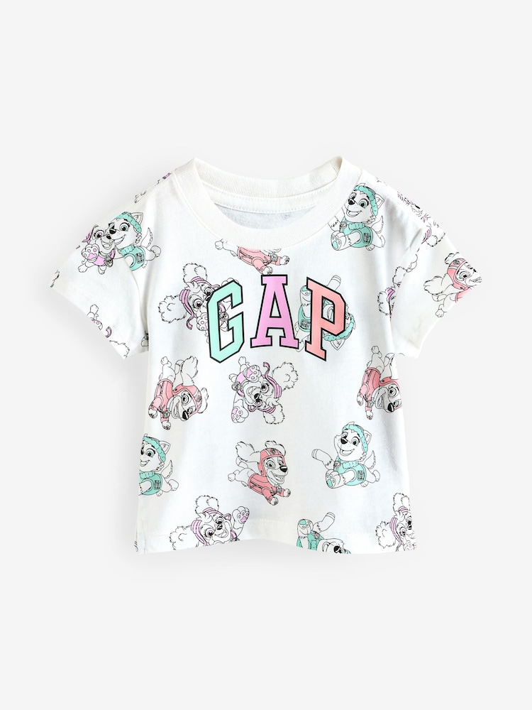 Gap White Paw Patrol Graphic T-Shirt (6mths-5yrs) - Image 1 of 4
