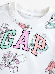 Gap White Paw Patrol Graphic T-Shirt (6mths-5yrs) - Image 3 of 4