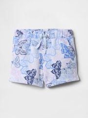 Gap Blue Butterfly Logo Pull On Shorts (6mths-5yrs) - Image 1 of 3
