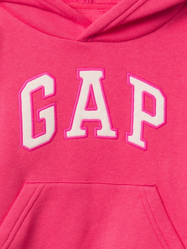 Gap Pink Logo Hoodie (6mths-5yrs) - Image 3 of 3