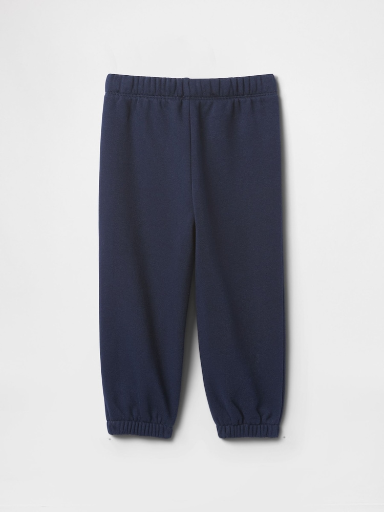 Gap Navy Blue Logo Pull On Fleece-Lined Joggers (6mths-5yrs) - Image 2 of 3