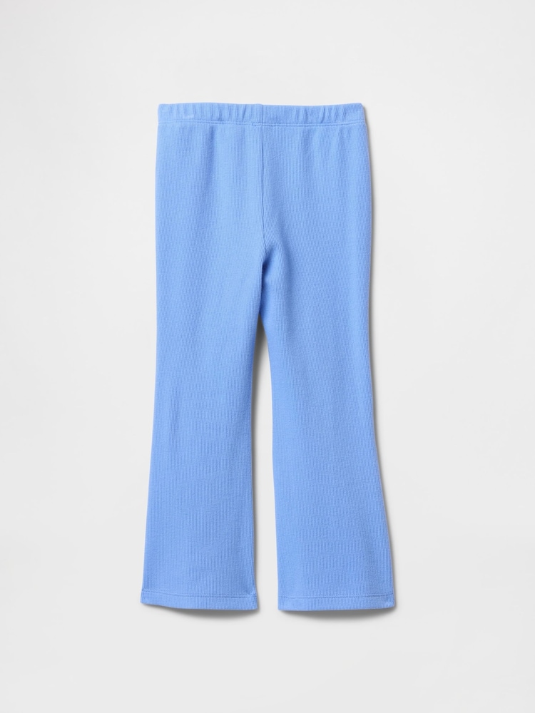 Gap Blue Ribbed Flare Leggings (6mths-5yrs) - Image 2 of 2 Gap Blue Ribbed Flare Leggings (6mths-5yrs) - Image 2 of 2