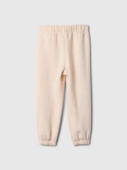 Gap Beige Logo Pull On Fleece-Lined Joggers (6mths-5yrs) - Image 2 of 3