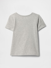 Gap Grey Bunny Short Sleeve Crew Neck Graphic T-Shirt (6mths-5yrs) - Image 2 of 3