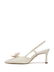 كريم - Sam Edelman Regular Fit Cream Mali Slingback Shoes - صورة 2 من 7
