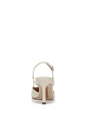 كريم - Sam Edelman Regular Fit Cream Mali Slingback Shoes - صورة 5 من 7