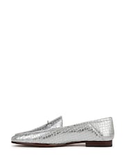 Sam Edelman Regular Fit Silver Loraine Loafers - Image 2 of 7