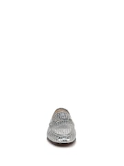 Sam Edelman Regular Fit Silver Loraine Loafers - Image 4 of 7
