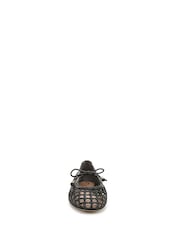 črna - Sam Edelman Circus NY Regular Fit Marcie Black Ballet Flats - Slika 3 iz 6