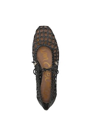 črna - Sam Edelman Circus NY Regular Fit Marcie Black Ballet Flats - Slika 5 iz 6