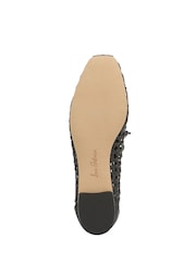 črna - Sam Edelman Circus NY Regular Fit Marcie Black Ballet Flats - Slika 6 iz 6