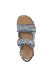 Sam Edelman Regular Fit Blue Arlo Sandals - Image 5 of 6