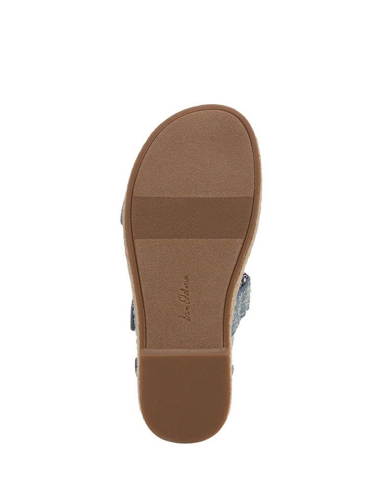 Sam Edelman Regular Fit Blue Arlo Sandals - Image 6 of 6
