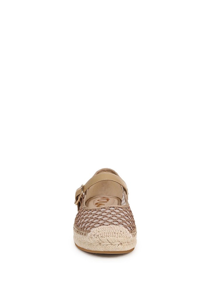 Sam Edelman Regular Fit Gold Mackiemesh Mary Jane Shoes - Image 4 of 7