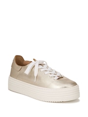 Sam Edelman Regular Fit Yellow Pippy Lace-Up Trainers - Image 4 of 7