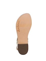 Sam Edelman Regular Fit Cream Gigi Ray T Bar Sandals - Image 6 of 6
