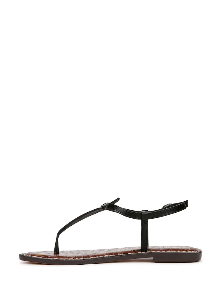Negro - Sandalias negras de corte estándar con tira en T Gigi de Sam Edelman - Imagen 2 de 7 Negro - Sandalias negras de corte estándar con tira en T Gigi de Sam Edelman - Imagen 2 de 7