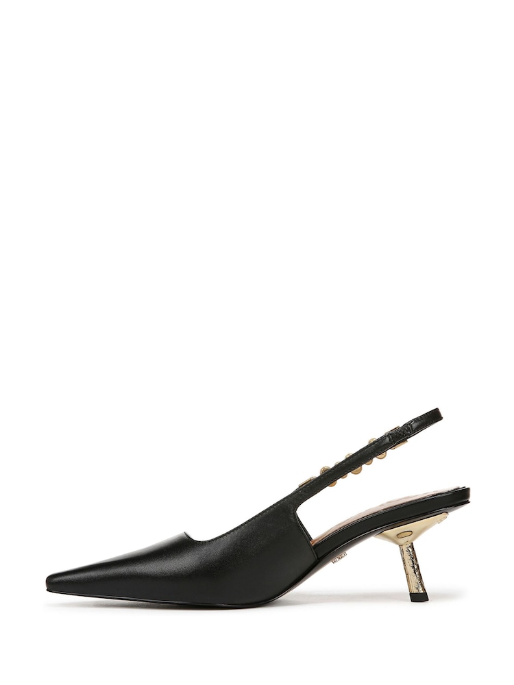 Sam Edelman v standardnem kroju Baker Slingback črna čevlji - Slika 2 iz 7