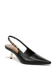 Sam Edelman v standardnem kroju Baker Slingback črna čevlji - Slika 3 iz 7