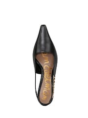 Sam Edelman v standardnem kroju Baker Slingback črna čevlji - Slika 6 iz 7