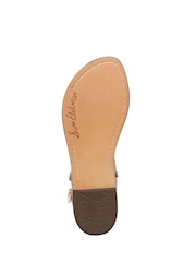Sam Edelman Regular Fit Gigi T Bar Black Sandals - Image 6 of 6