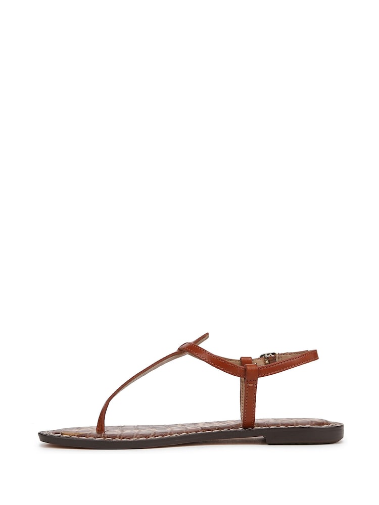 Sam Edelman Regular Fit Gigi T Bar Black Sandals - Image 2 of 5