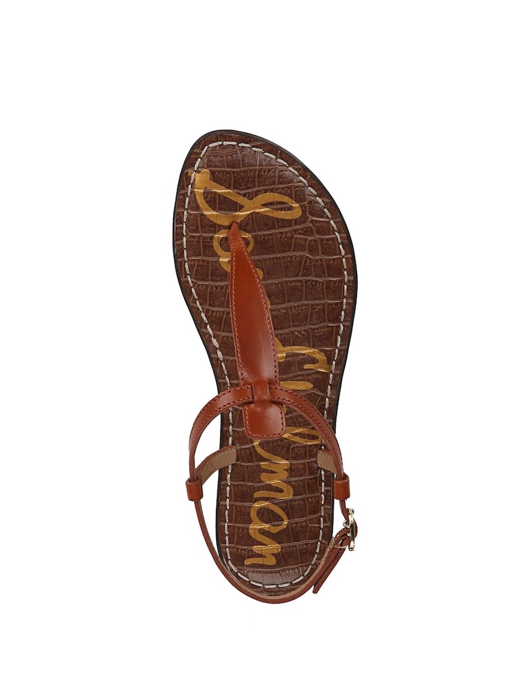 Sam Edelman Regular Fit Gigi T Bar Black Sandals - Image 5 of 5