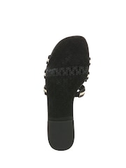 Sam Edelman Regular Fit Bay Multi Slider Black Sandals - Image 7 of 7