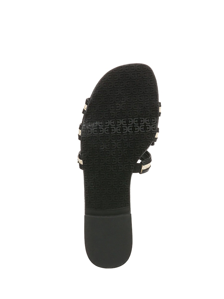Sam Edelman Regular Fit Bay Multi Slider Black Sandals - Image 7 of 7
