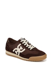 Sam Edelman Regular Fit Ivey Lace-Up Brown Trainers - Image 3 of 7